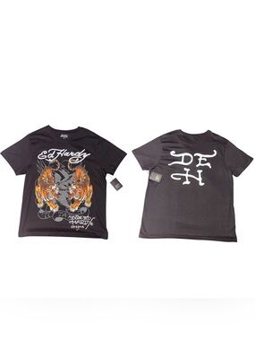 NWT Ed Hardy Tiger Graphic T-Shirt